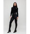 LEGGINS CINTURA ANCHA EFECTO POLIPIEL